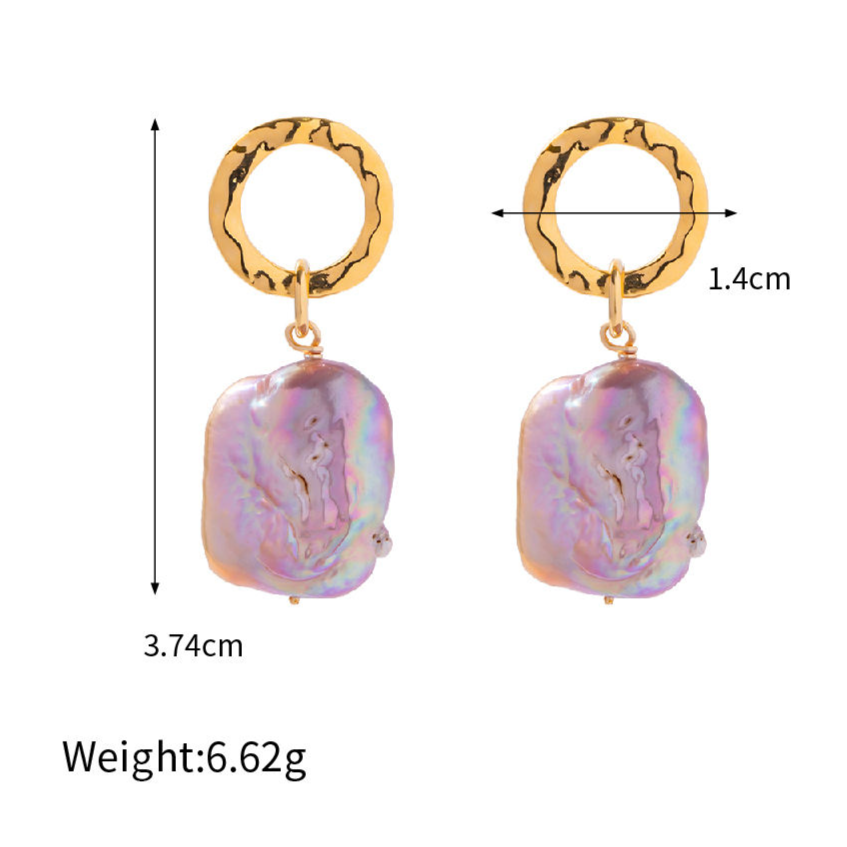Oorhangers met Roze Zoetwaterparel – Zacht & Romantisch | Twinolo