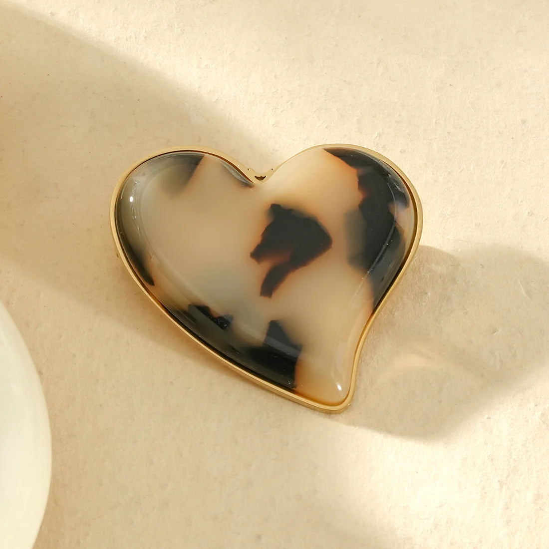 Gouden Hart Broche | Twinolo