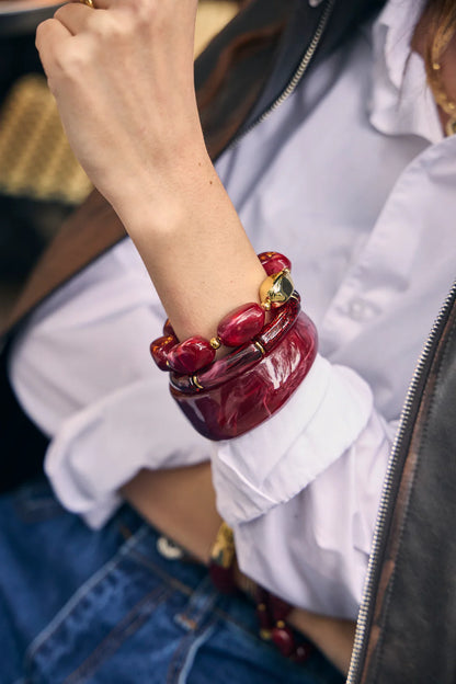 Dames Resin Bangle Armband | Twinolo