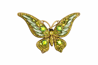 🦋 Butterfly Brooch - Elegant Brooch with Crystals | Twinolo