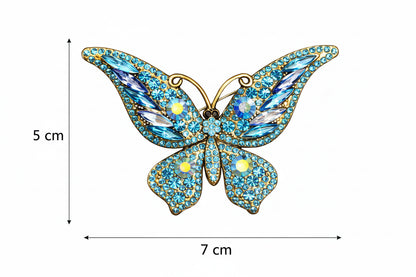 🦋 Butterfly Brooch - Elegant Brooch with Crystals | Twinolo