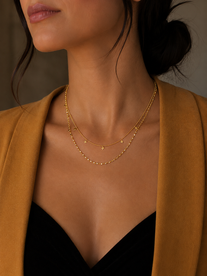 Double Chain – Layered &amp; Elegant Design | Twinolo