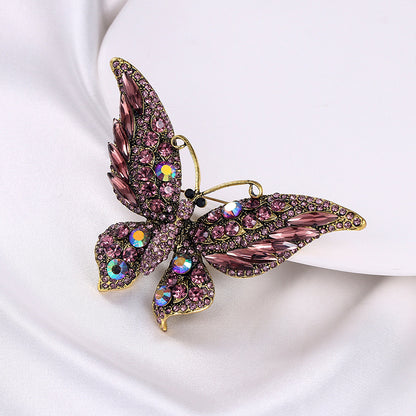 🦋 Butterfly Brooch - Elegant Brooch with Crystals | Twinolo