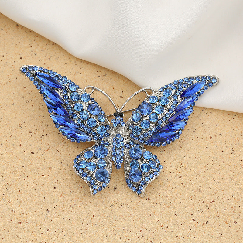 🦋 Butterfly Brooch - Elegant Brooch with Crystals | Twinolo