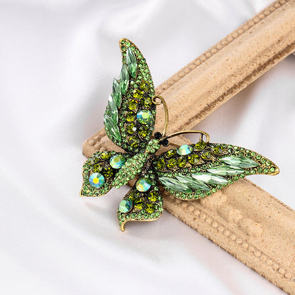 🦋 Butterfly Brooch - Elegant Brooch with Crystals | Twinolo