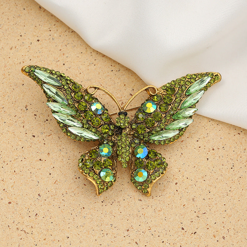 🦋 Butterfly Brooch - Elegant Brooch with Crystals | Twinolo