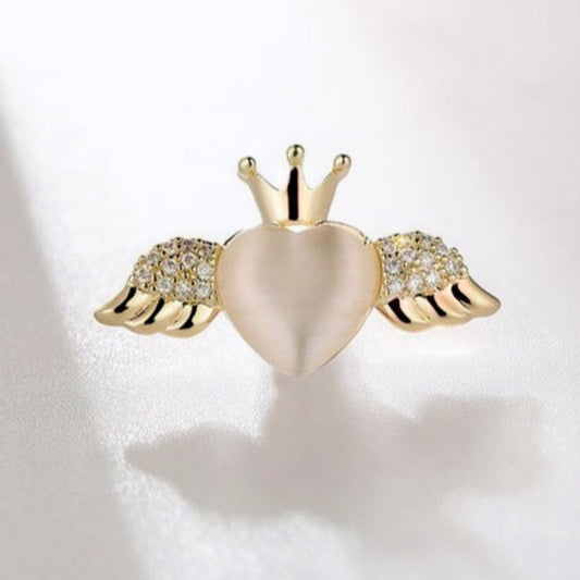Broche - Elegante Broche met Kristallen | Twinolo